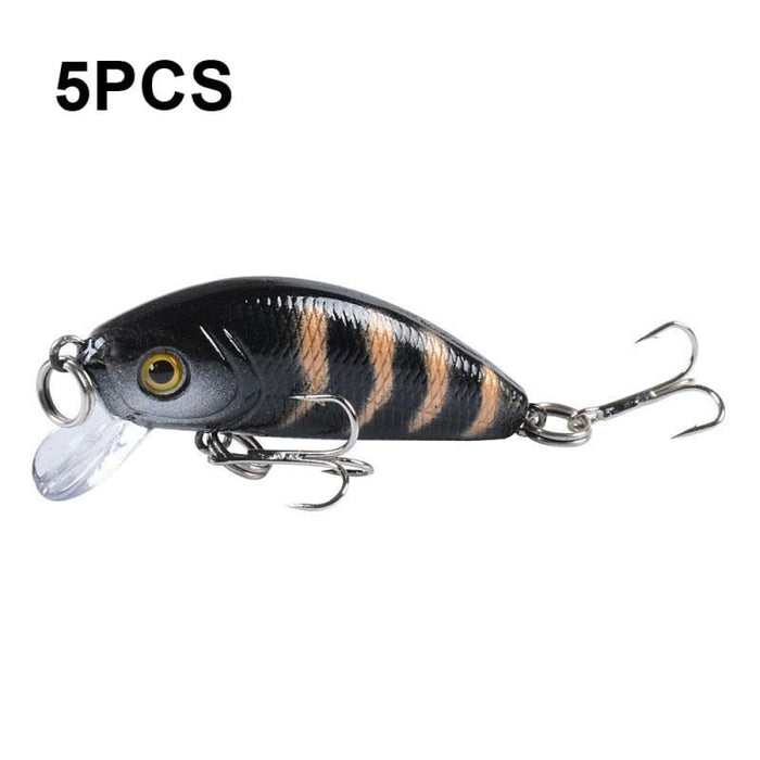 Pack Of 5 5cm 3.6g Bionic Mino Hard Lures