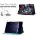 Painted Litchi Leather Sewing Smart Tablet Case For Ipad