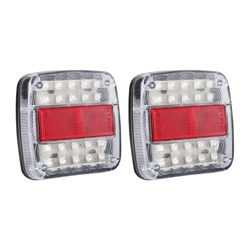 Pair 26 Led Tail Lights Stop Reverse Indicator 12v Ute