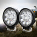 Pair Led Driving Lights 4.5 Inch Flood Spot Car Truck Suv