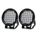 Pair Led Driving Lights 9 Inch Flood Spot Car Truck Suv 12v