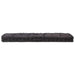 Pallet Floor Cushion Cotton 120x40x7 Cm Black Anlit