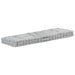 Pallet Floor Cushion Cotton 120x40x7 Cm Grey Anlii