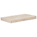 Pallet Floor Cushion Cotton 120x80x10 Cm Beige Anlnb