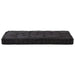 Pallet Floor Cushion Cotton 120x80x10 Cm Black Anlia