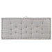 Pallet Floor Cushion Cotton 120x80x10 Cm Grey Anlin