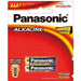 Panasonic Aaa Alkaline Battery 2 Pack