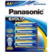 Panasonic Evolta Aa Alkaline Battery 4 Pack