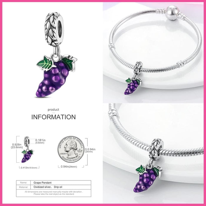 Fit Pandora 925 Original Bracelets Avocado Cherry