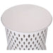 Pansy Wooden Round 50cm Side Table Sofa End Tables - White