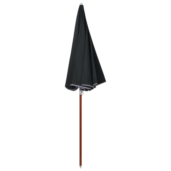 Parasol With Steel Pole 240 Cm Anthracite Ainbp