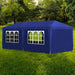 Party Tent 3x6 m Blue Kbtti