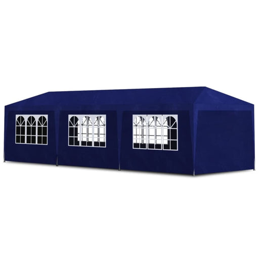 Party Tent 3x9 m Blue Kbttk