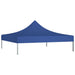 Party Tent Roof 2x2 m Blue 270 G/m² Toptti