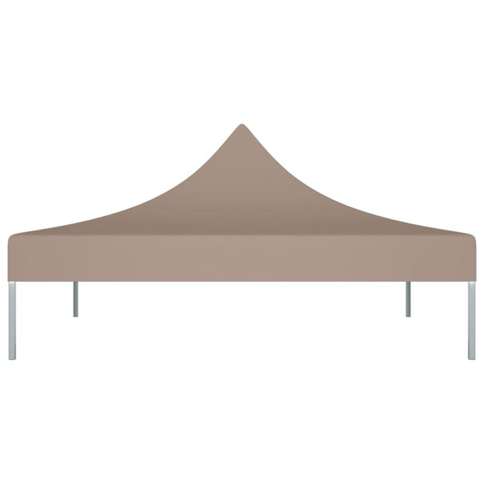 Party Tent Roof 2x2 m Taupe 270 G/m² Toptat