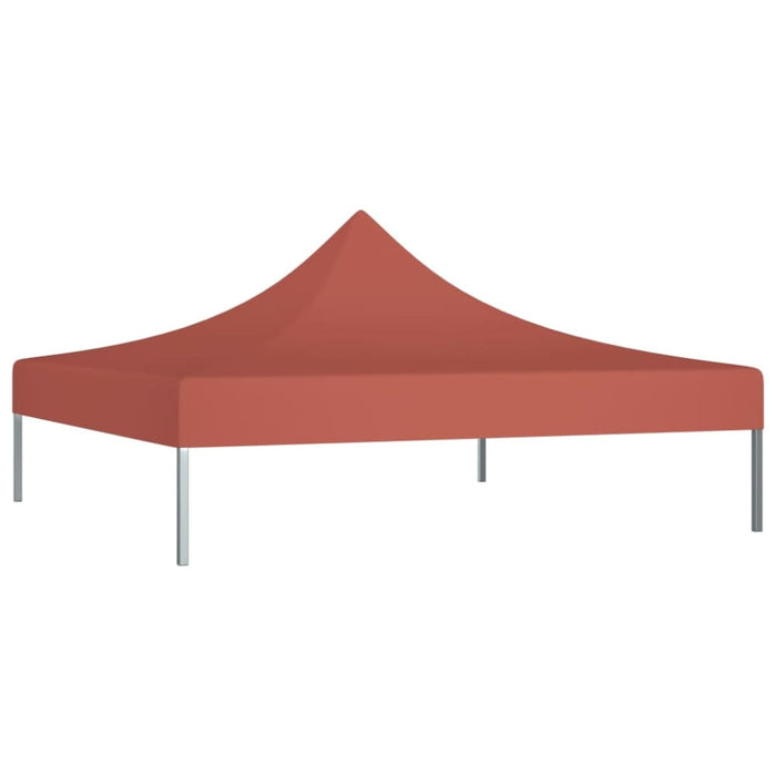 Party Tent Roof 2x2 m Terracotta 270 G/m² Toptal