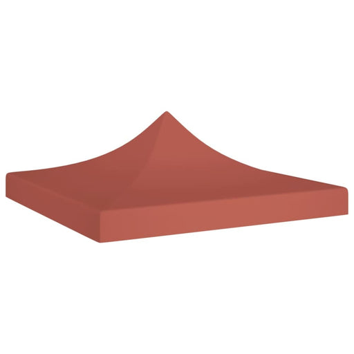 Party Tent Roof 2x2 m Terracotta 270 G/m² Toptal