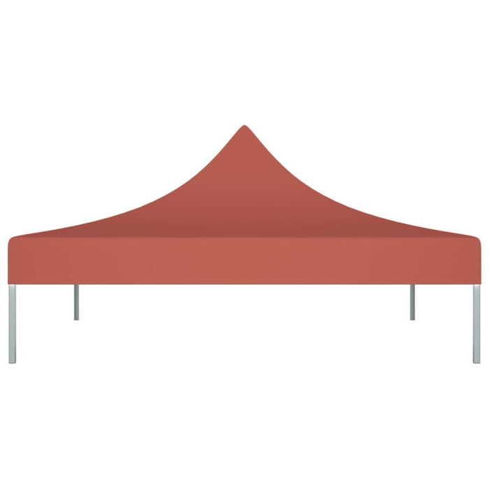 Party Tent Roof 2x2 m Terracotta 270 G/m² Toptal