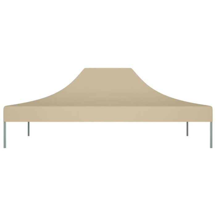 Party Tent Roof 4.5x3 m Beige 270 G/m² Toptll