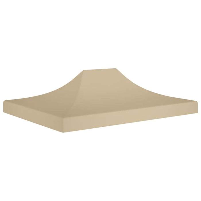 Party Tent Roof 4.5x3 m Beige 270 G/m² Toptll