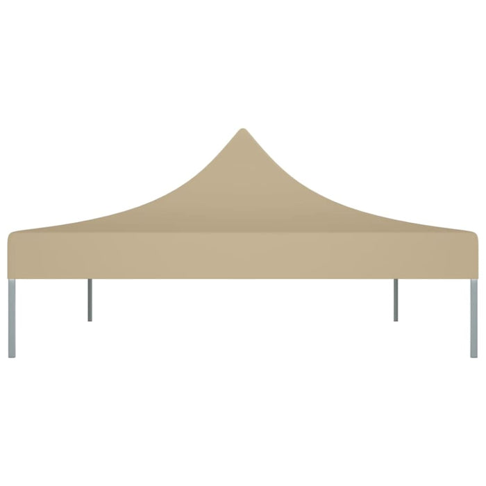 Party Tent Roof 4.5x3 m Beige 270 G/m² Toptll