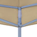 Party Tent Roof 4.5x3 m Beige 270 G/m² Toptll