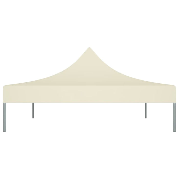 Party Tent Roof 4.5x3 m Cream 270 G/m² Toptlx