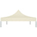 Party Tent Roof 4.5x3 m Cream 270 G/m² Toptlx