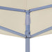 Party Tent Roof 4.5x3 m Cream 270 G/m² Toptlx