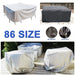 Patio Furniture Set Cover Waterproof Outdoor Garden Beach