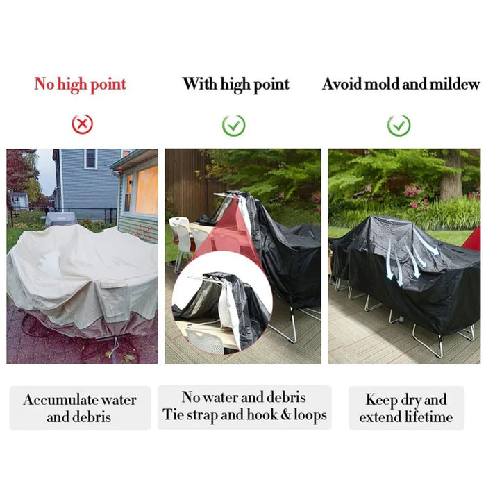 Patio Garden Outdoor Furniture Covers Waterproof 210d Rain