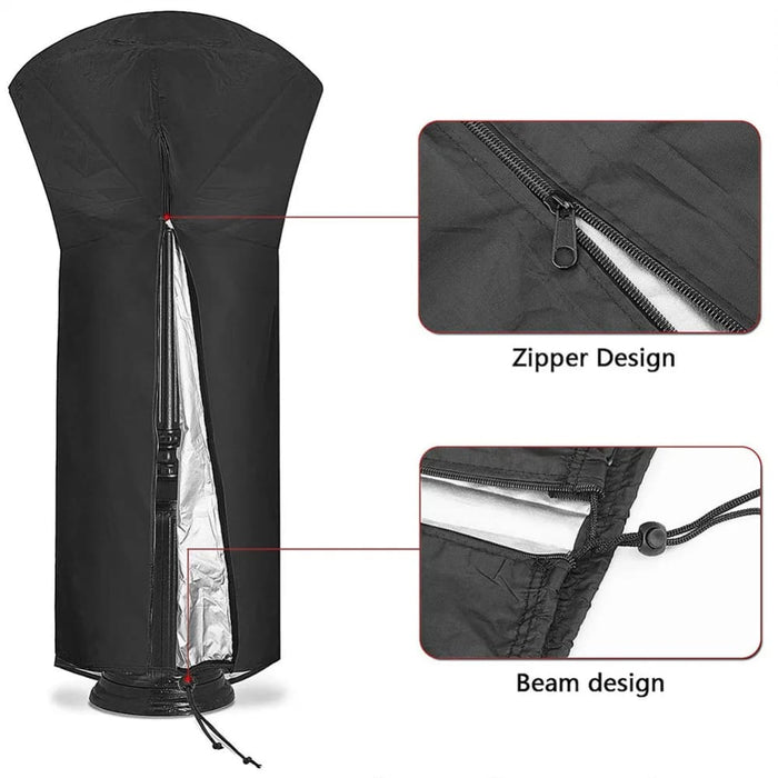 Patio Radiator Heater Protection Cover Waterproof Windproof