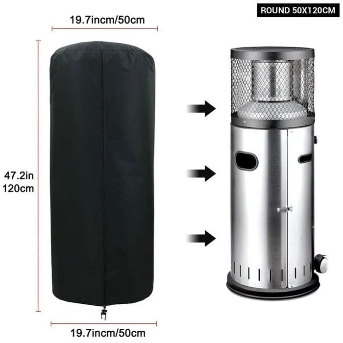 Patio Radiator Heater Protection Cover Waterproof Windproof