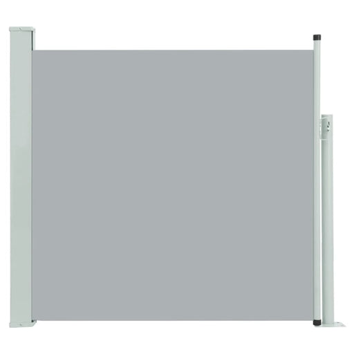 Patio Retractable Side Awning 170x300 Cm Grey Antln