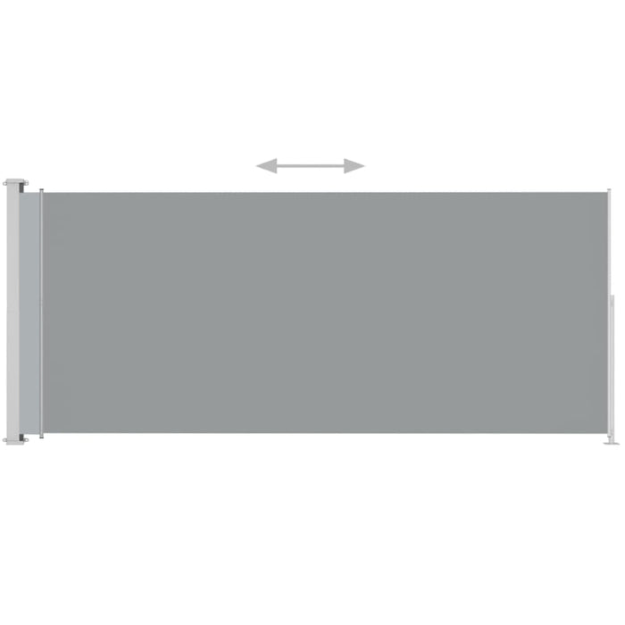 Nz Local Stock-patio Retractable Side Awning 180x500cm Grey