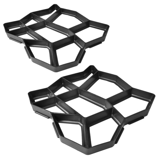 Pavement Mold For The Garden 42 x 4 Cm Set 2 Pcs Aotib