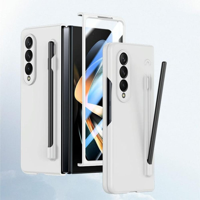 Pen Integrated Skin Feel Phone Case And Box For Samsung