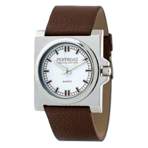 Pertegaz Pds 018 m Unisex White Watch Quartz 38mm