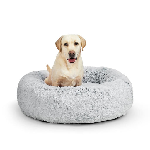 Goslash Picks Pet Bed Cat Dog Donut Nest Calming Mat Soft