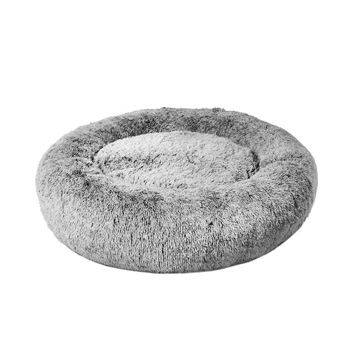 Pet Bed Memory Foam Dog Donut Charcoal Medium