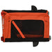 Pet Bike Trailer Orange and Black Oxford Fabric Iron Ktkax