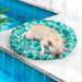 Goslash Picks Pet Cool Gel Mat Cat Bed Dog Bolster