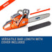 Petrol Commercial Chainsaw 22 Bar E-start Tree Pruning