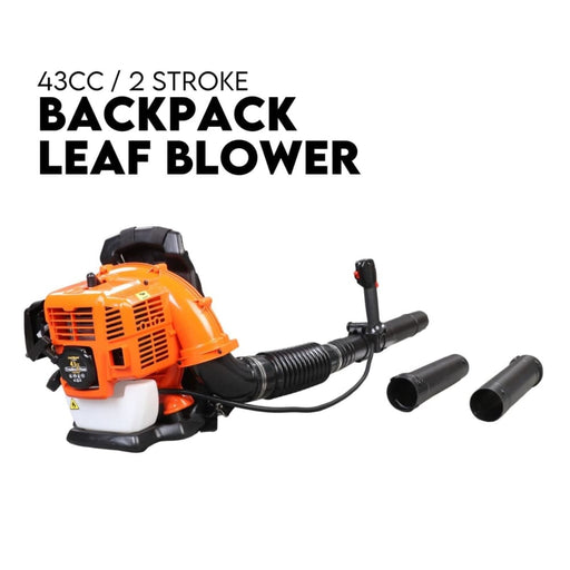 Petrol Leaf Blower 2 Stroke 42.7cc Backpack Commercial