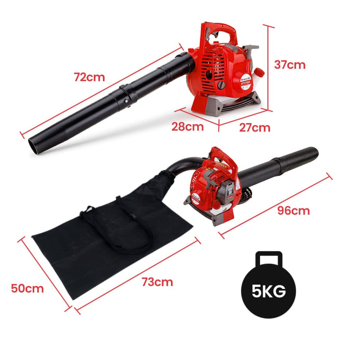 Petrol Leaf Blower Vacuum 4 Stroke - Vac Garden Commercial