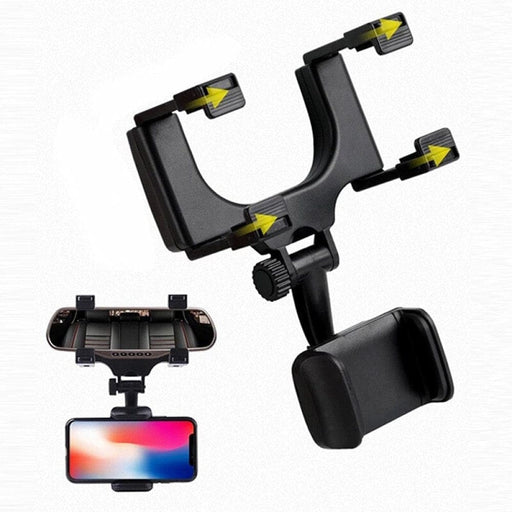 Car Phone Holder Rearview Mirror Mount Bracket Navigation