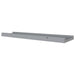 Picture Frame Ledge Shelves 2 Pcs Grey Mdf Txtktp