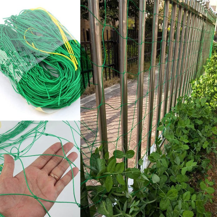 Plant Trellis Netting Nylon Climbing Net Loofah Morning