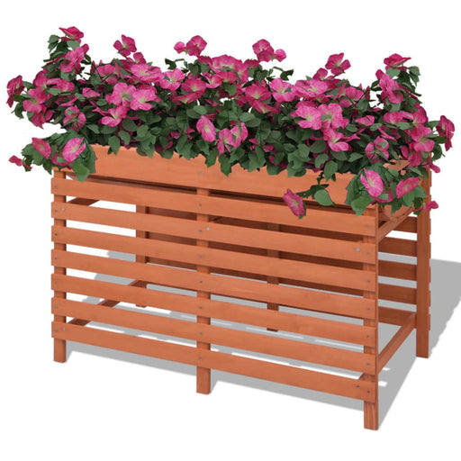 Planter 100x50x71 Cm Wood Axtak