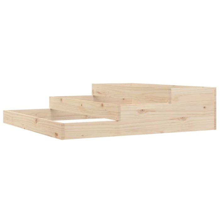 Planter 107x107x27 Cm Solid Wood Pine Nxtkot